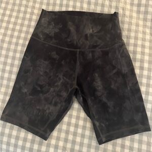 lulu align bike shorts